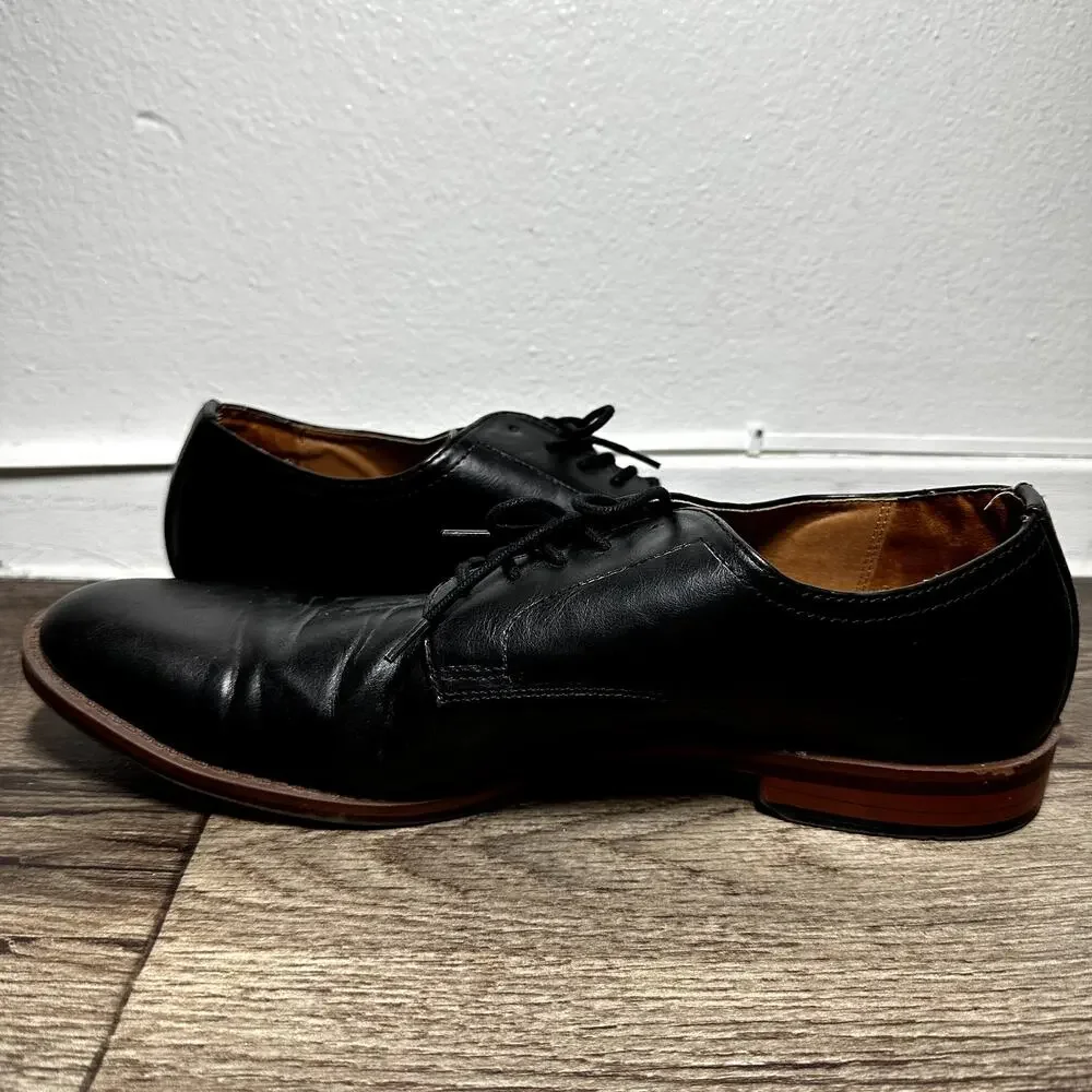 Dockers Bradford Oxford Dress Shoes Cap Toe Lace-Up Black 13